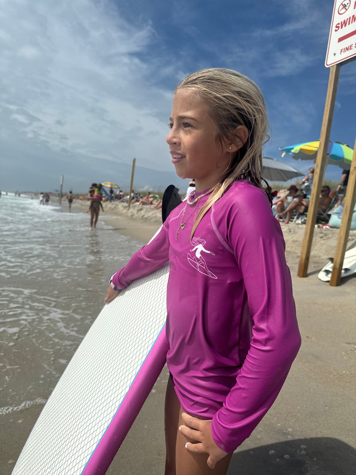 Wahine Girls Rash guard