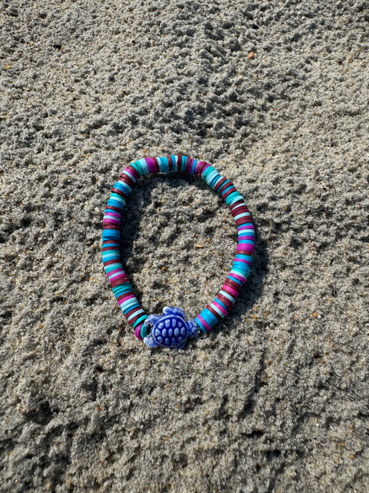 Blue Ocean Turtle Bracelet