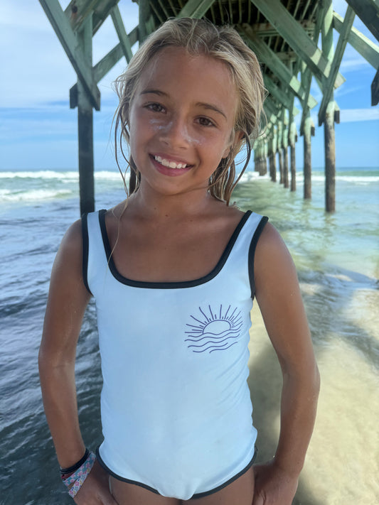 Girls Sunrise Surf Swimsuit