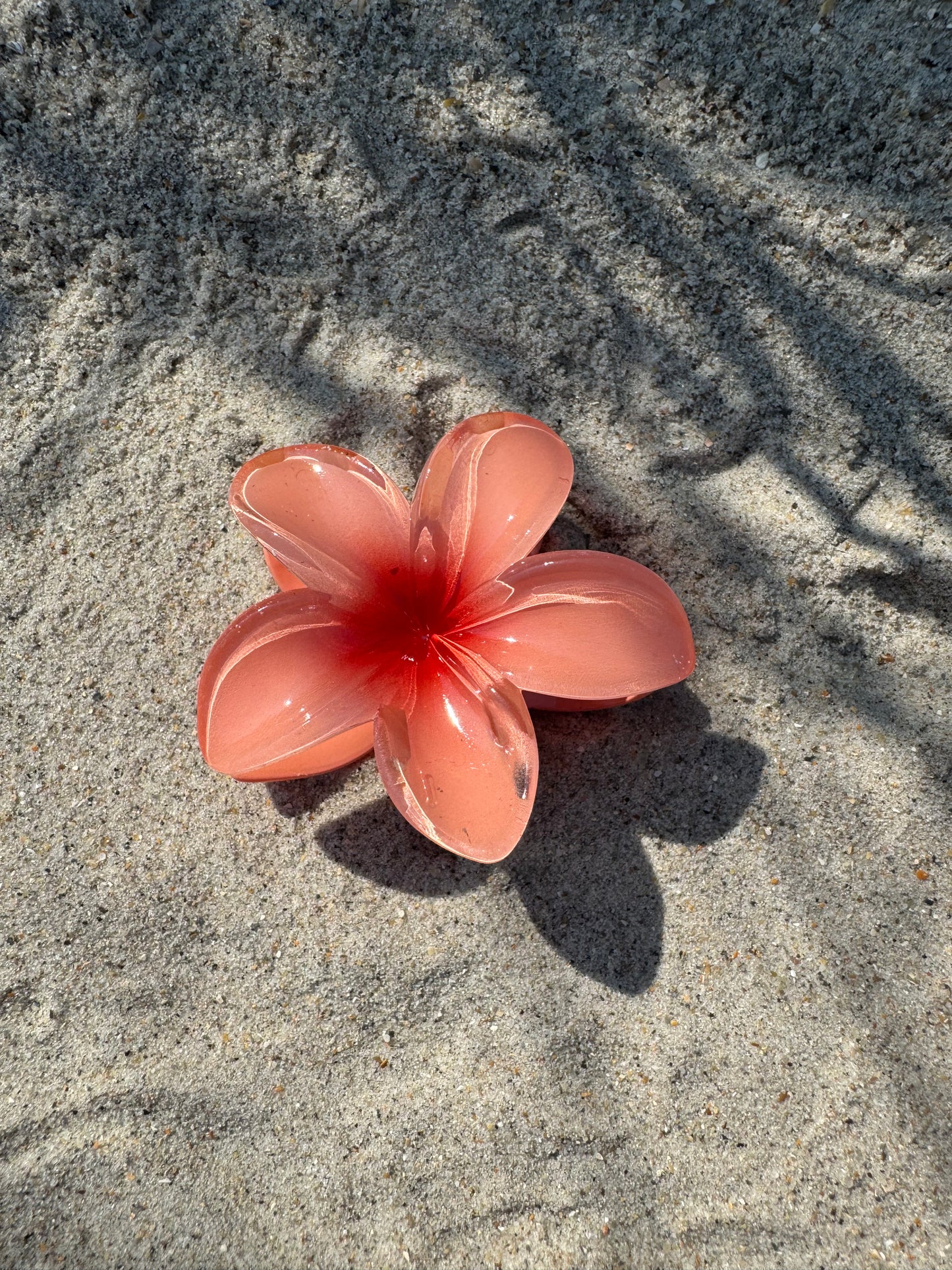 Hawaiian Flower Claw Clips