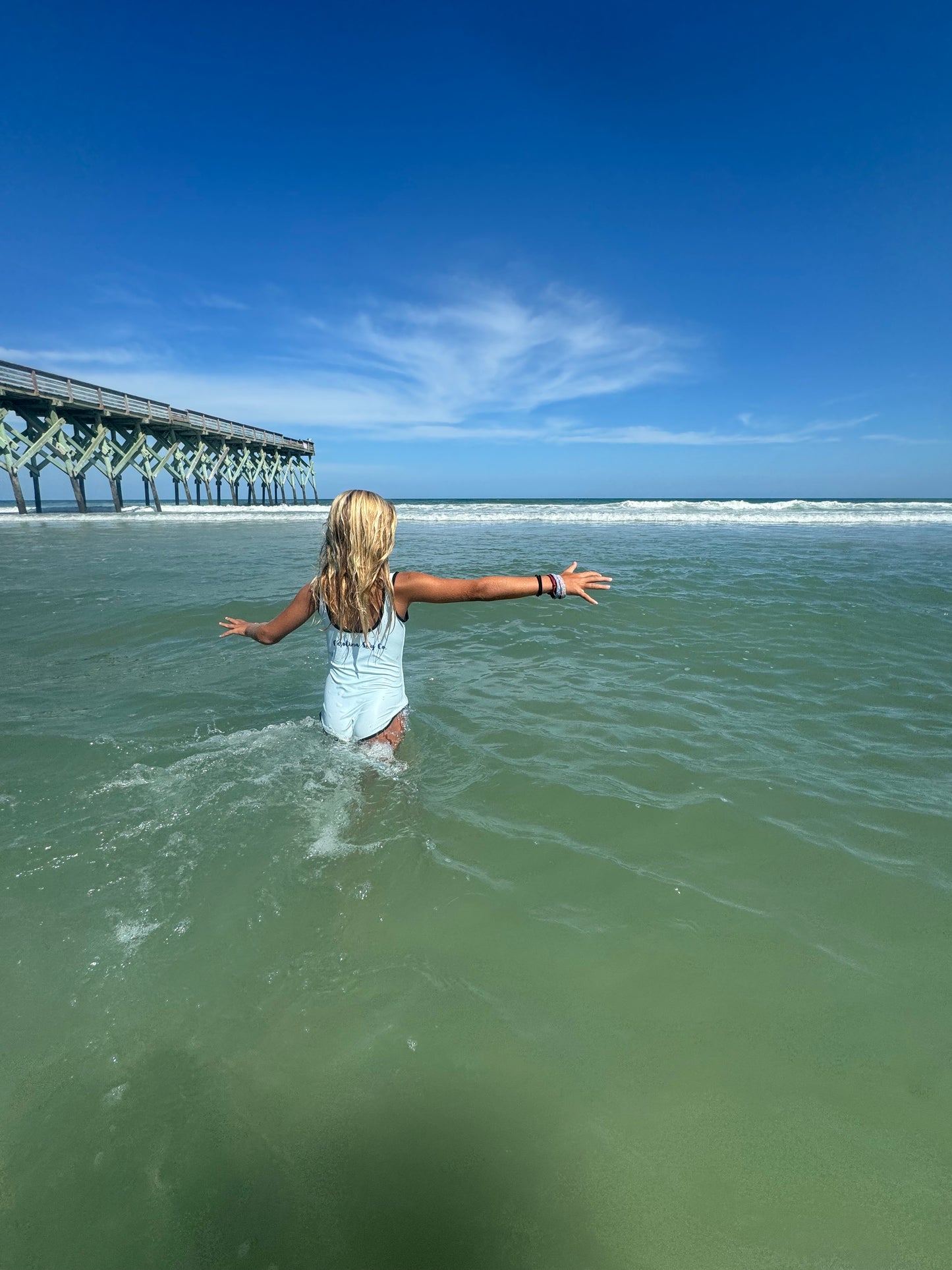 Girls Sunrise Surf Swimsuit