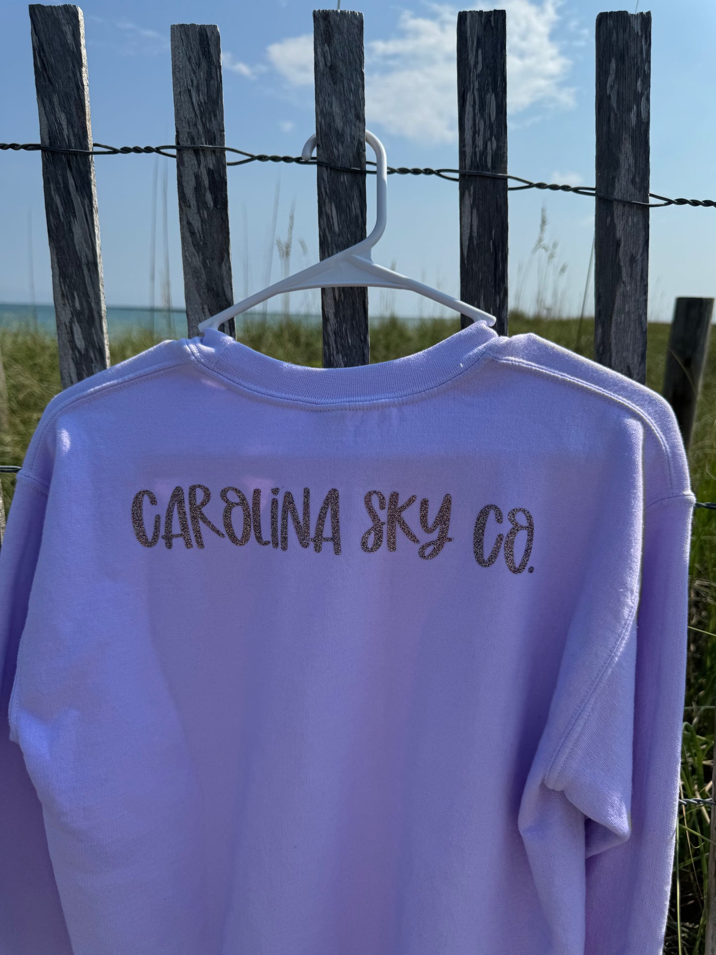 Lavendar Hibiscus Sweatshirt