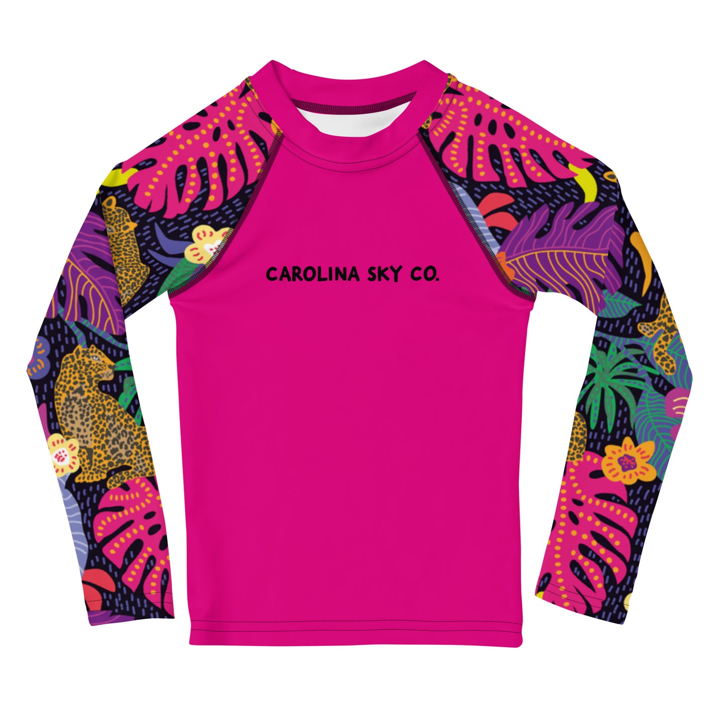 Little Girls Jungle Rash Guard